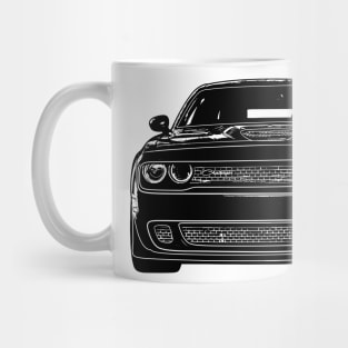 Challenger R/T Sketch Art Mug